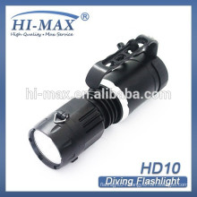 Powerful scuba diving torch hid 3100lumens Piezo switch dive hid torch